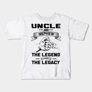 Uncle And Nephew Kids T-Shirt